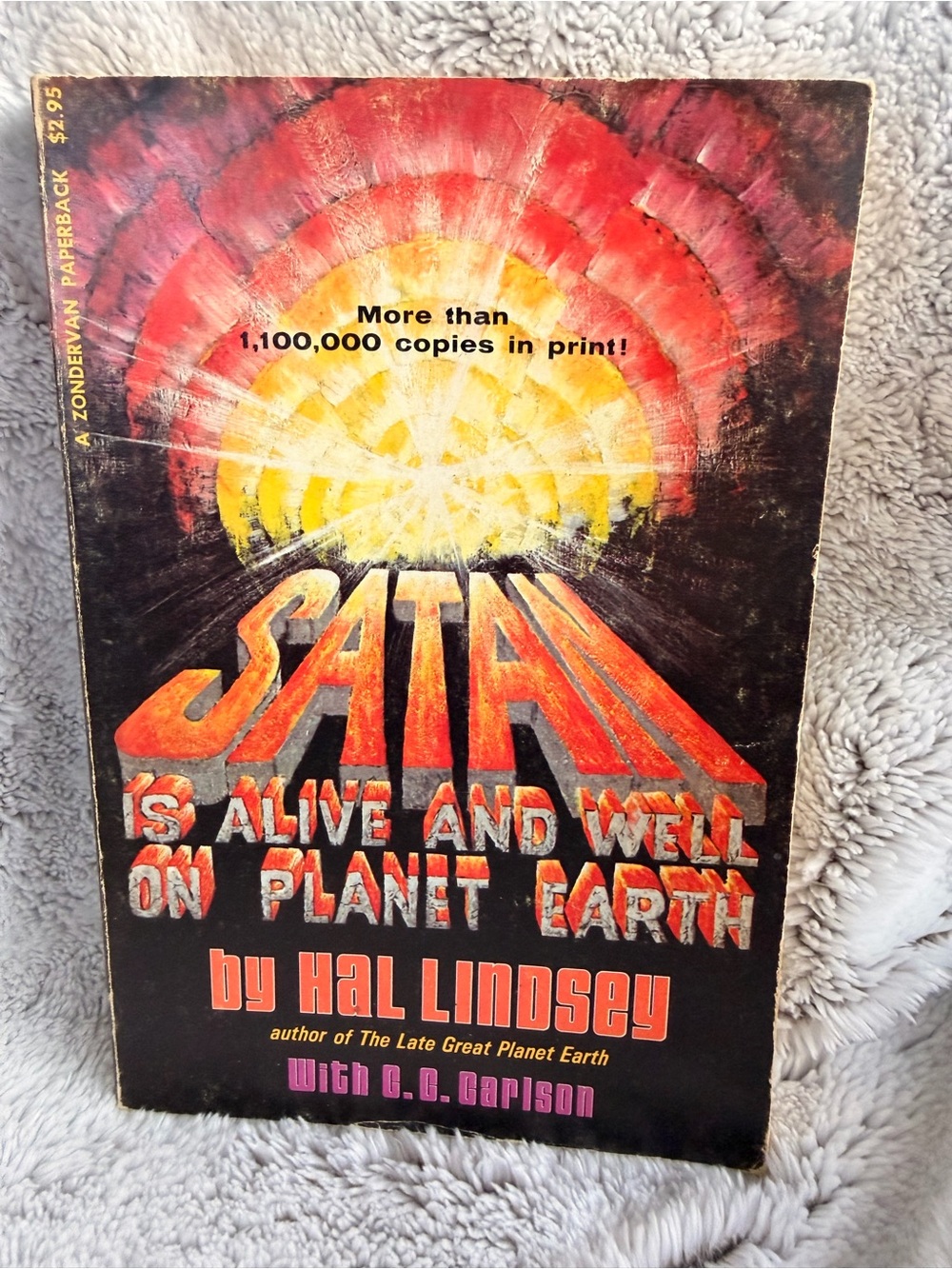Satan Is Alive and Well on Planet Earth by Hal Lindsey - Vintage Paperback